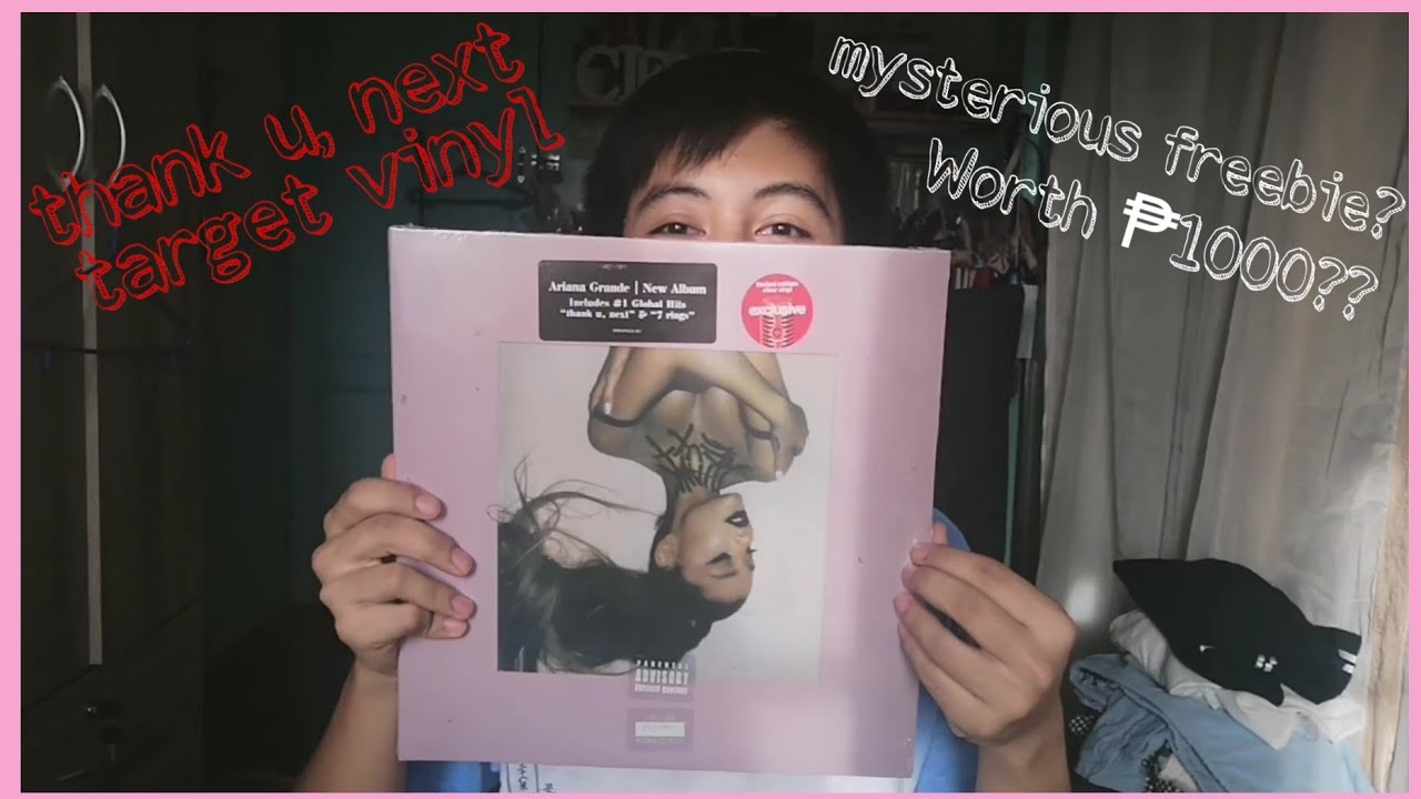 Ariana Grande Thank U Next Target Vinyl Unboxing Suprise