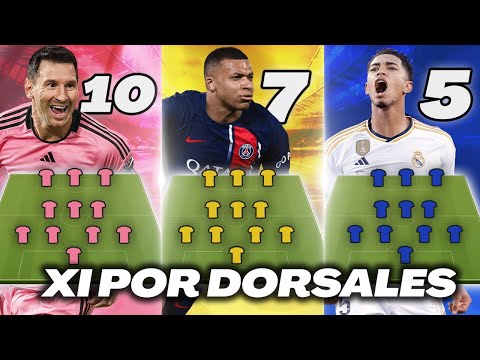 ENFRENTAMOS el MEJOR XI con 1 JUGADOR por DORSAL