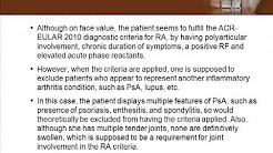 Managing Complex Psoriatic Arthritis Case Study