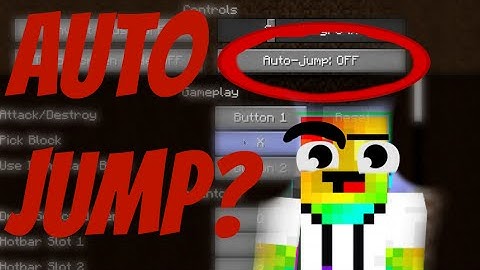 Whats Auto Jump? Minecraft Auto Jump 1.10 Tutoiral
