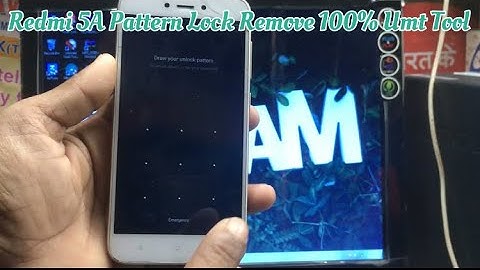 Redmi 5 Pattern Unlock Frp Bypass 100% Umt Tool 2022