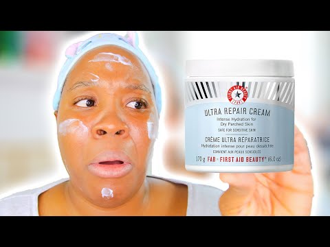 First Aid Beauty Ultra Repair Cream REVIEW and DEMO!