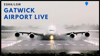 Gatwick Airport Live - EGKK/LGW - 19th February 2024