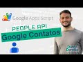 Google Apps Script - People API - #10