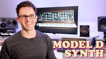 Behringer Model D Synthesizer 🎛️ Minimoog Tutorial, Review, and Walkthrough 📺