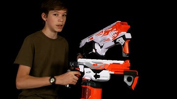 Nerf Vortex Pyragon vs Revonix 360 - Comparison and Shooting