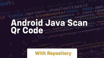 android java scan qr code