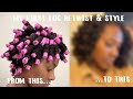 Retwisting &amp; Styling my Locs for the First Time!! (Epic Fail?!)