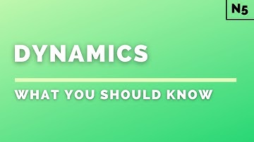 National 5 Physics | Dynamics | What You Should Know