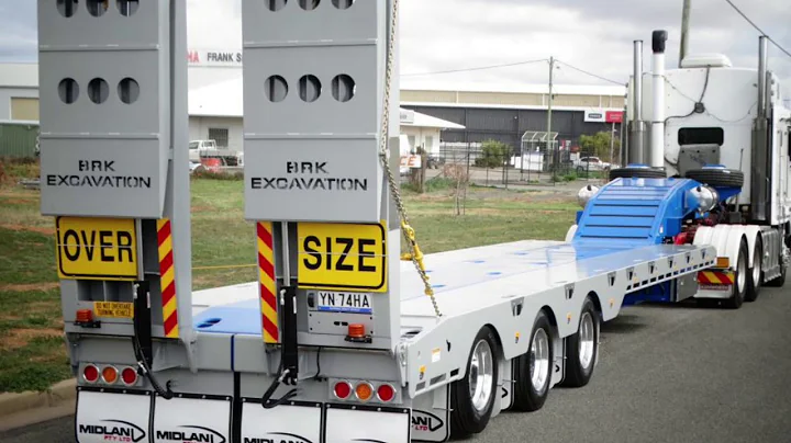 Midland Tri Axle Low Loader