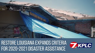 More homeowners eligible for Restore Louisiana disaster assistance