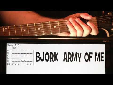 bjork-army-of-me-guitar-chords-lesson-with-tab