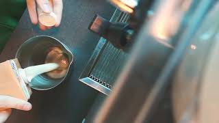 Asmr Almond Milk Latte Art
