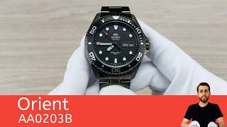 Orient AA02003B / The Black Raven: A Fully Black Orient Diver That Just Works