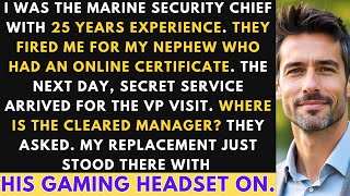 They Fired the Marine with Top Secret Clearance. The VP Visit Was Their Checkmate Guide