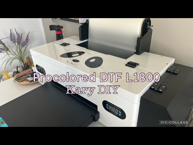 Procolored DTF L1800 printer daily use demonstrates 