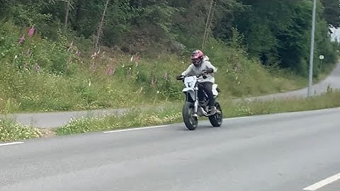 Husqvarna 450 SMR - FAKE Akrapovic with & without dB killer