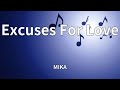 MIKA Excuses For Love Lyrics mp3