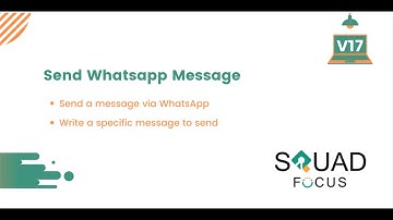Send Whatsapp Message || Odoo modules || Odoo 17 || Squad Focus