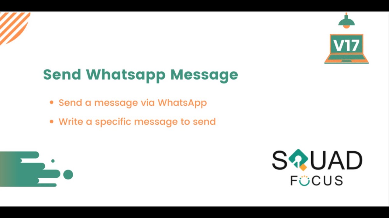 Send Whatsapp Message || Odoo modules || Odoo 17 || Squad Focus - YouTube