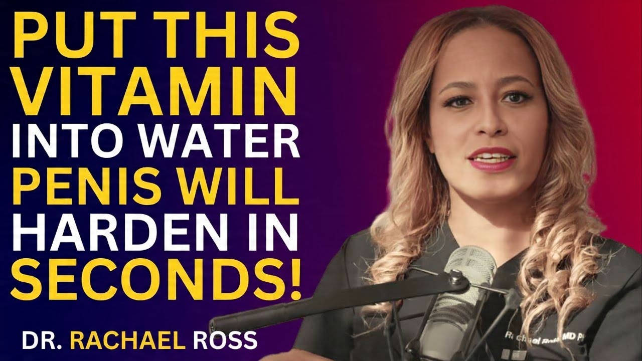 Urologist: Put This ONE Vitamin in Your Water for Blood Flow & 300% Stronger Erections | Dr. Rachael