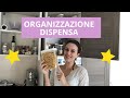 Organizzazione dispensa con accessori e contenitori Ikea