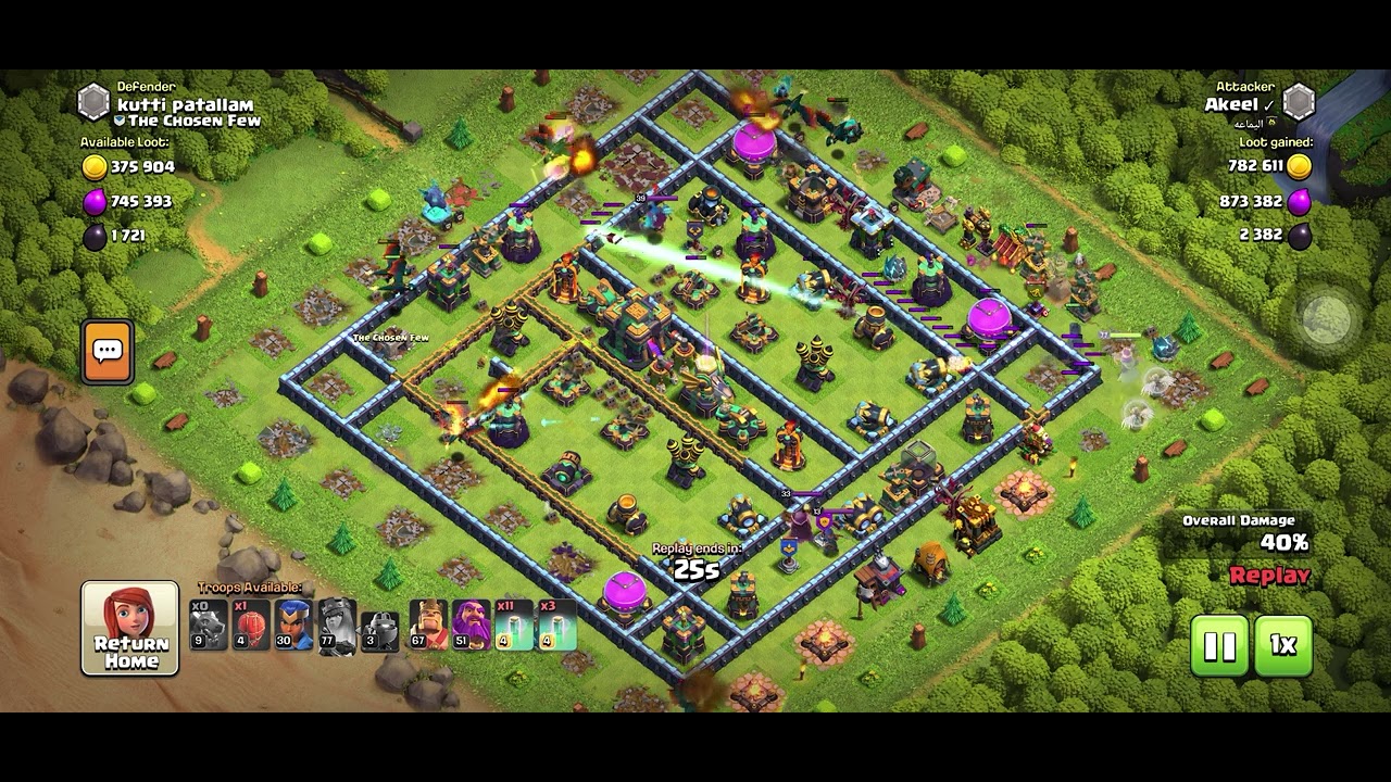 Clash Of Clans - Defence 1 Star
