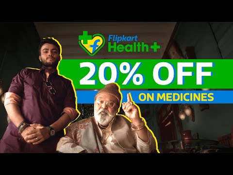 20% Off on Medicines, on Flipkart Health+