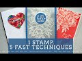 1 Stamp 5 Fast Techniques 1 Stamp 5 Fast Techniques