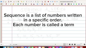 Rekenkundige progressie eenvoudig gemaakt | Sequentie en AP vereenvoudigd voor JAMB, WAEC en IGCSE