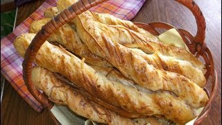 Вкусная Закуска для Просмотра Фильма, пикника или к Пиву Хлебные Палочки с Сыром Вкусная Закуска для Просмотра Фильма, пикника или к Пиву Хлебные Палочки с Сыром