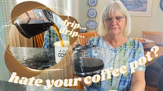 How To Choose a Coffee Maker For a No Spill Pour!