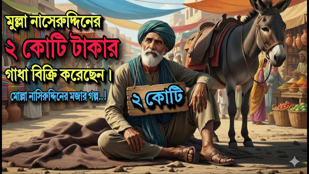 বিশ্বের সবচেয়ে দামি গাধা: ২ কোটি টাকার চুক্তি! | মুল্লা নাসেরুদ্দিনর বুদ্ধি অসাধারণ! | Suraia Voice