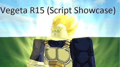 Roblox Void Script Builder 2 Showcasing Vageta R15