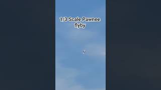 Flying my Hangar 9 33% Pawnee with DLE 111