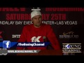 Sergey Kovalev stops Mohammedi in Rd.3 - Post Fight Press Conference.