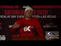 Sergey Kovalev stops Mohammedi in Rd.3 - Post Fight Press Conference.