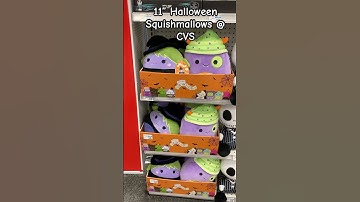 11” Halloween Squishmallows @ CVS #squishmallowhunting #squishmallows #halloween #cvs