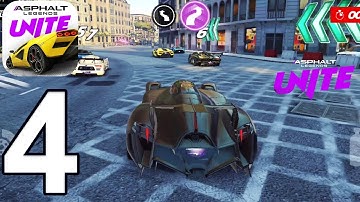 Asphalt Legends Unite Mobile Gameplay Walkthrough Part 4 - Super Cars (iOS, Android)