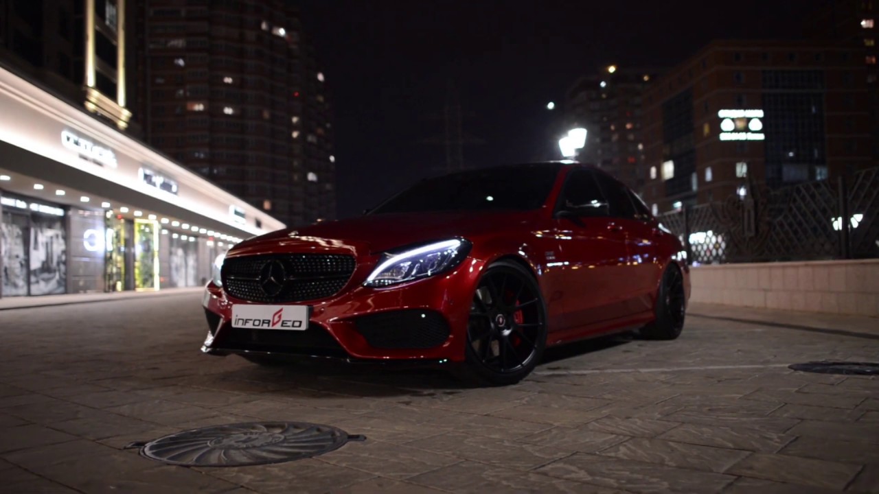 INFORGED IFG23 Matt Black & Mercedes-benz C450 AMG
