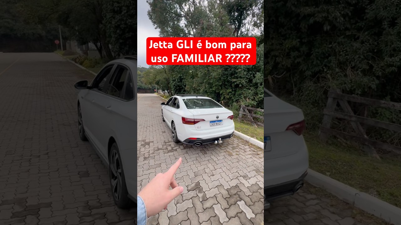 Jetta GLI Ć© bom para famĆlia grande usar ??? Vantagens e desvantagens