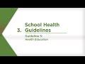 Guideline 5: Health Education image