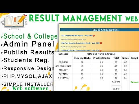 Result management system