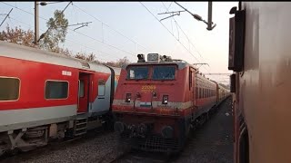 Padmavathi Express Overtaking Delta Express | Bhavanagar Kakinada Port Express with BZA WAP 7