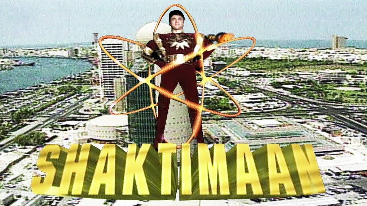 Shaktimaan Hindi  Shakti Shakti Shaktimaan Title Song      Mukesh Khanna   Geeta Vishwas