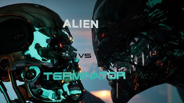 Alien vs Terminator:  Animated fan short