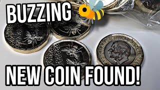 Buzzing 🐝🐝 NEW COIN FOUND £1 #newcoin #kingcharles