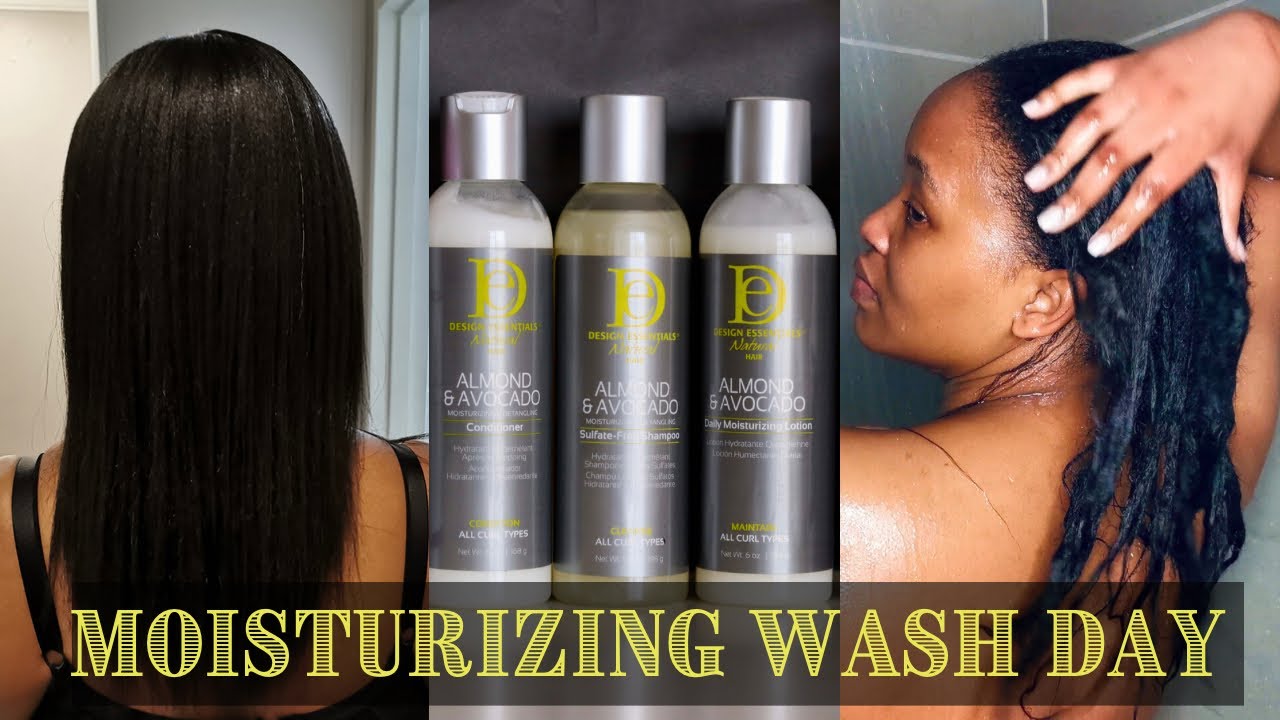 UPDATED Relaxed Hair Wash Day for deep moisture | Palesa M.