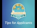 Academy software foundation summer learning program tips for applicants