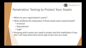 What Should You Really Be Penetration Testing?
